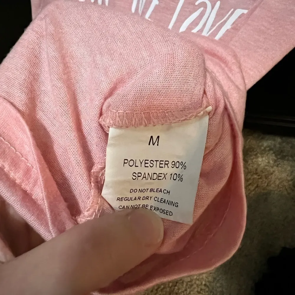 LIGHT pink t - Image 3