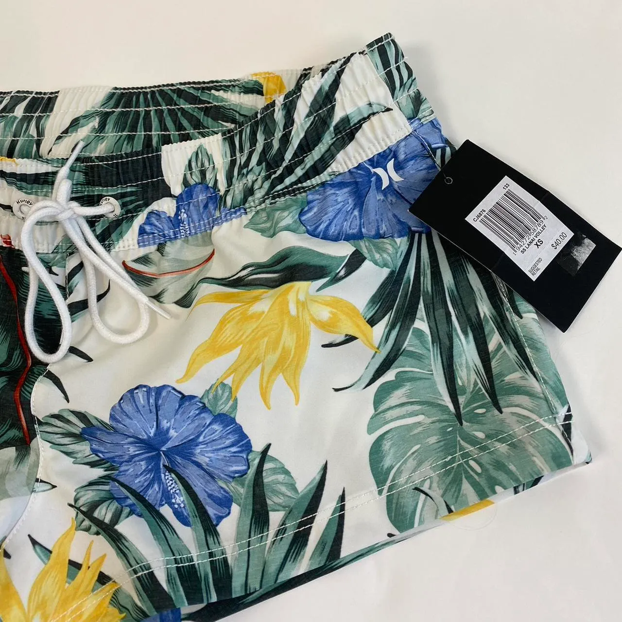 Hurley Patterned Board Shorts - Image 5