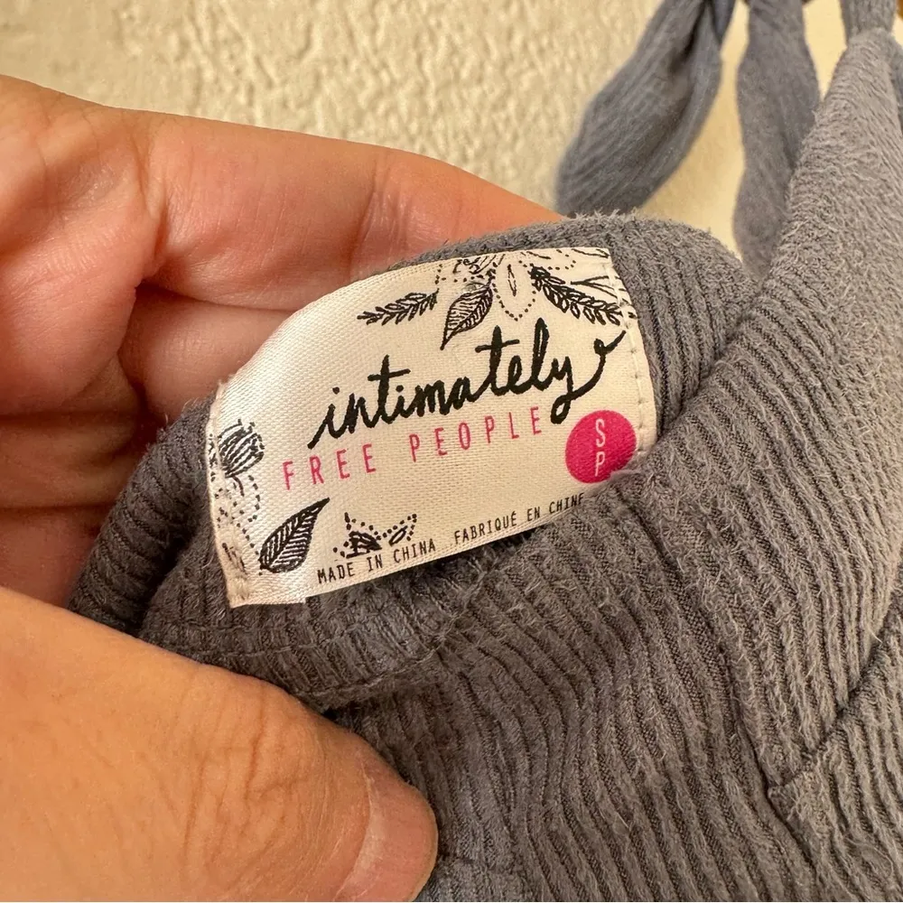 Free People Something 'Bout You Terra Cotta Tie Sleeve Slip Dress - Image 4