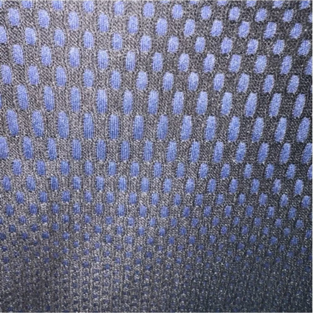 Trina Turk Brocade Cap Sleeve Sheath Dress Size 12 Black/Navy Retro Professional - Image 6