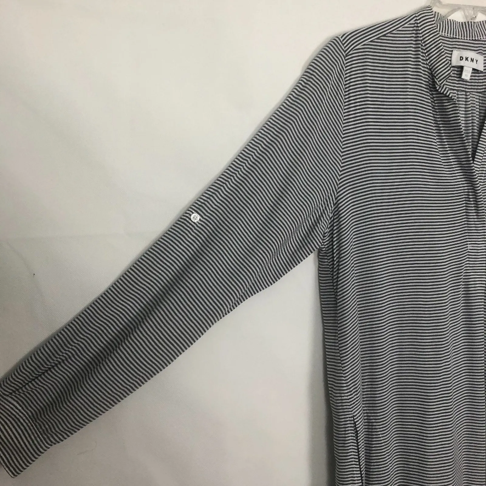 DKNY Relaxed Timeless Feminine Chic Minimalist Womens Shift Tunic Dress Size XS - Image 6