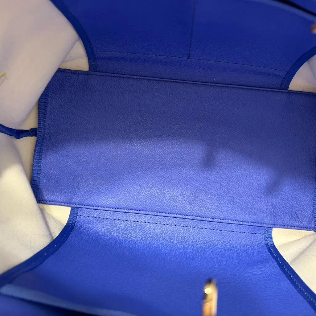 Kate Spade Ryan Blue and White striped open top tote - Image 5