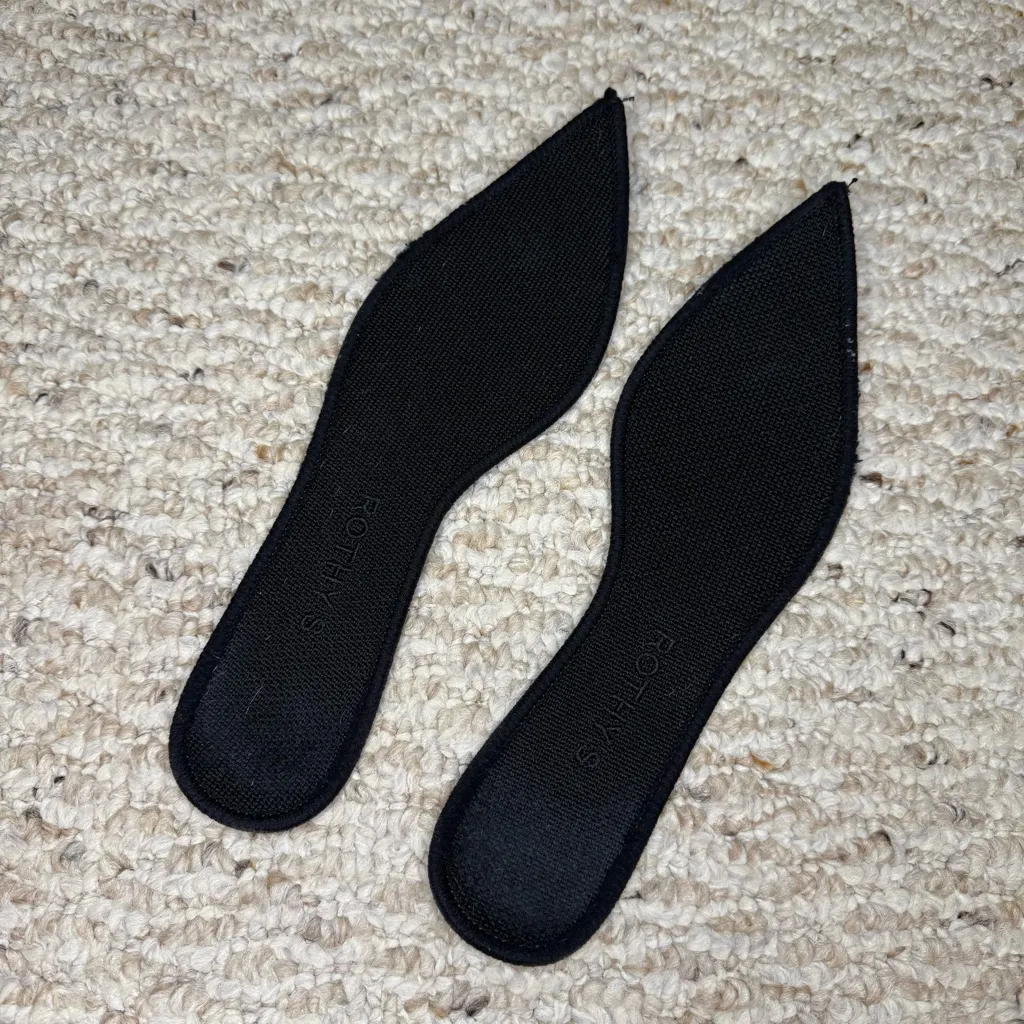 Rothy’s The Point in Grey Mist Captoe Women’s Size 8.5 Pointed Toe Flats Slip - Image 11