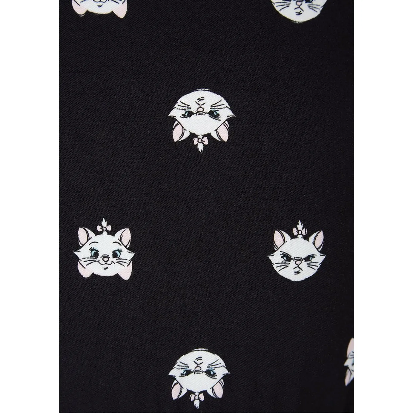 Torrid Disney‎ Plus Size 4X Shirt Dress Midi The Aristocats Black Challis 269 - Image 6