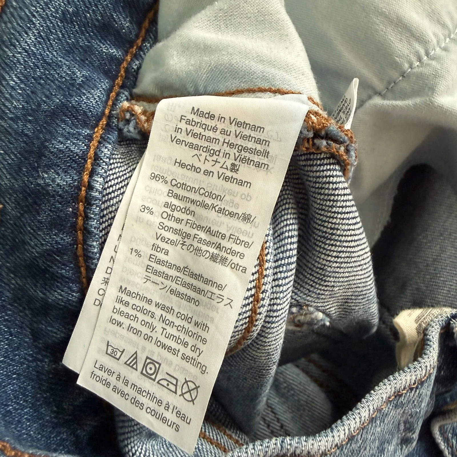 Madewell Slim Wide-Leg Crop Jeans in Reggie Wash Size 29 - Image 7