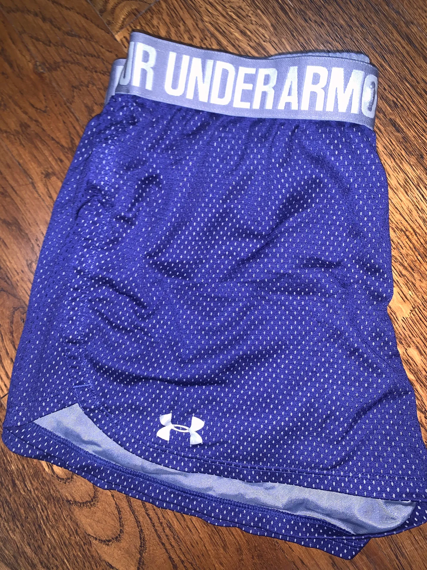 Under Armour Purple Shorts - Image 3