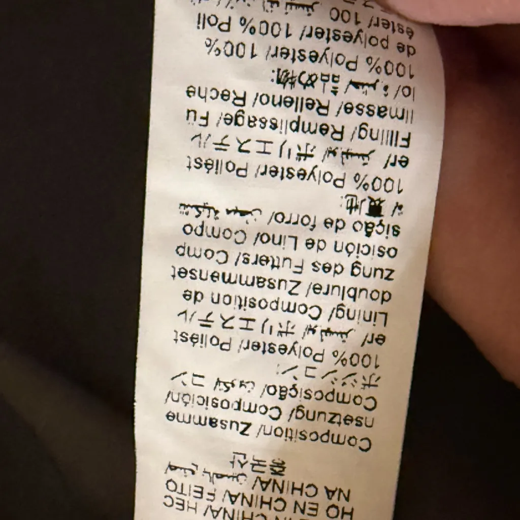 DAZY Long Puffer Coat Sz S Brown - Image 9