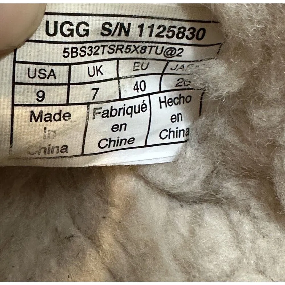 UGG Ansley Bow Glimmer 'Chestnut' 1125830-CHE size US 9 Women’s Slippers - Image 5