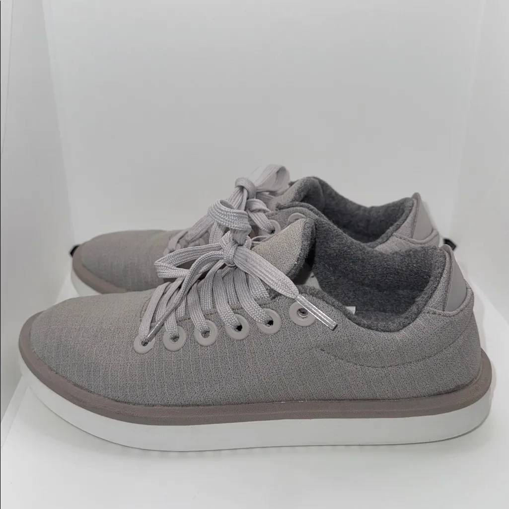 Allbirds Piper Woven & Wool Grey Lace Up Sneaker Women’s Size US 6 - Image 4