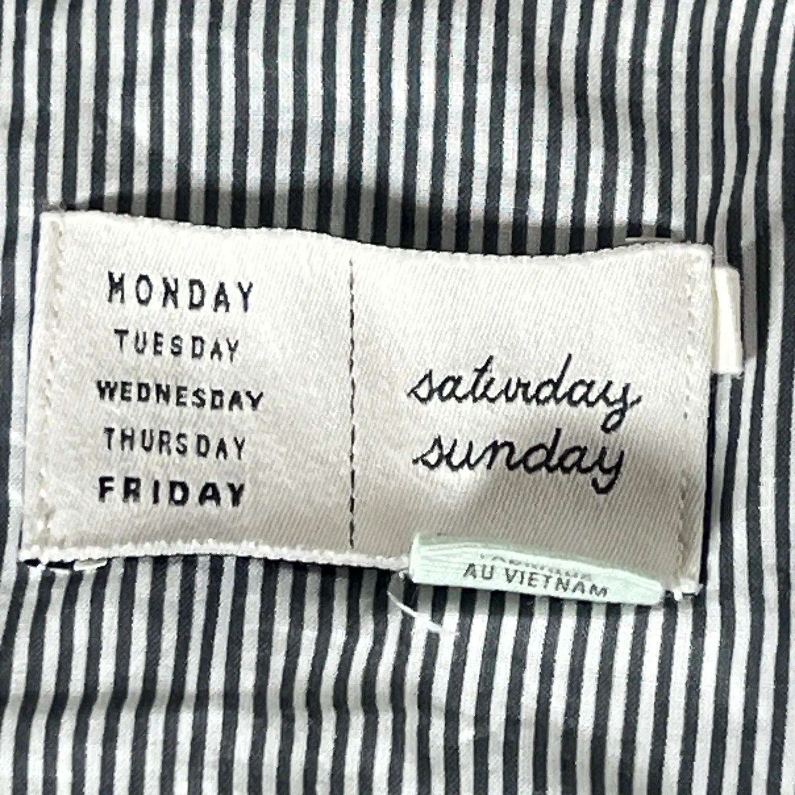 Anthropologie Textured Open Front Blazer Gray White Pink Flecks Size Small - Image 2