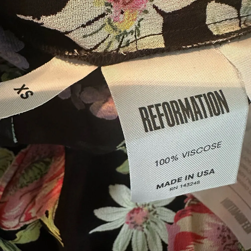 Reformation Arabella Maxi Floral Dress Size XS Folly - Image 3