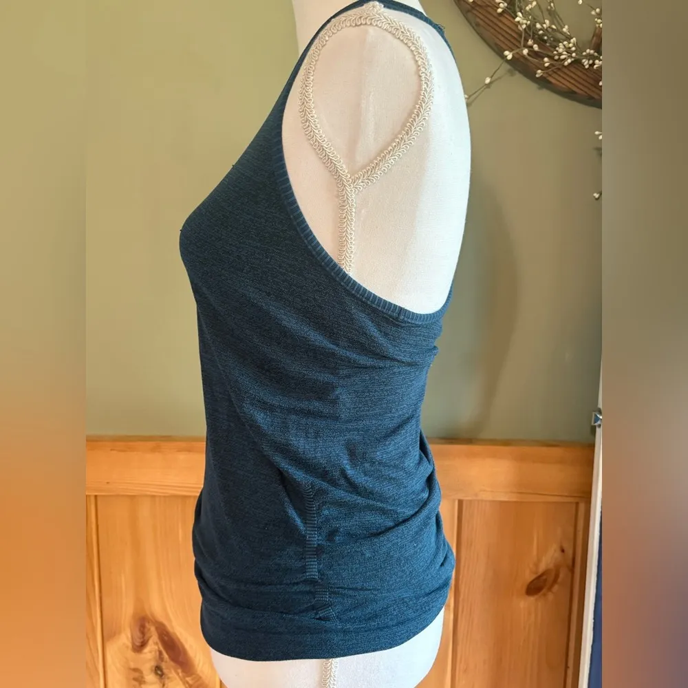 Athleta Teal Razor Back Tank Top size Small - Image 3