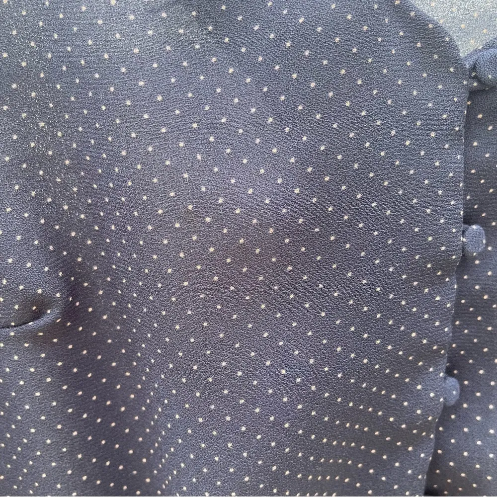 U.S. Polo Assn women’s Navy blue polka dot mini dress​ size small - Image 8