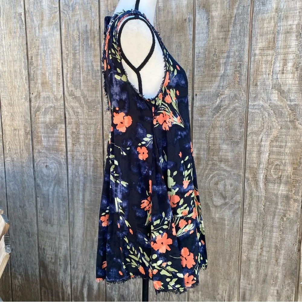 Urban Outfitters Ecoté Raw Hem Tie Back Open Back Mini Dress Size S - Image 3