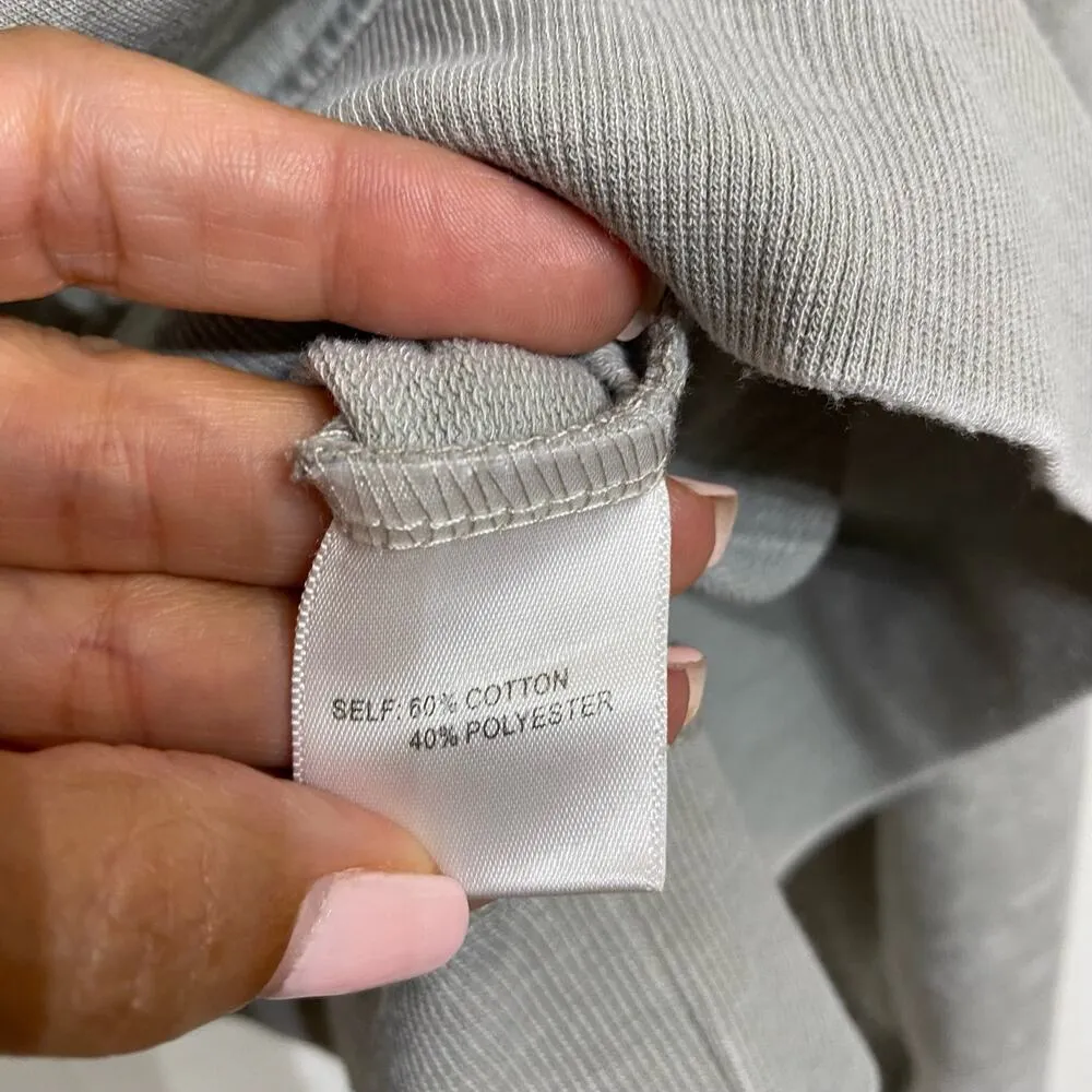 Jane + Delancey Gray Hoodie Sz M - Image 8