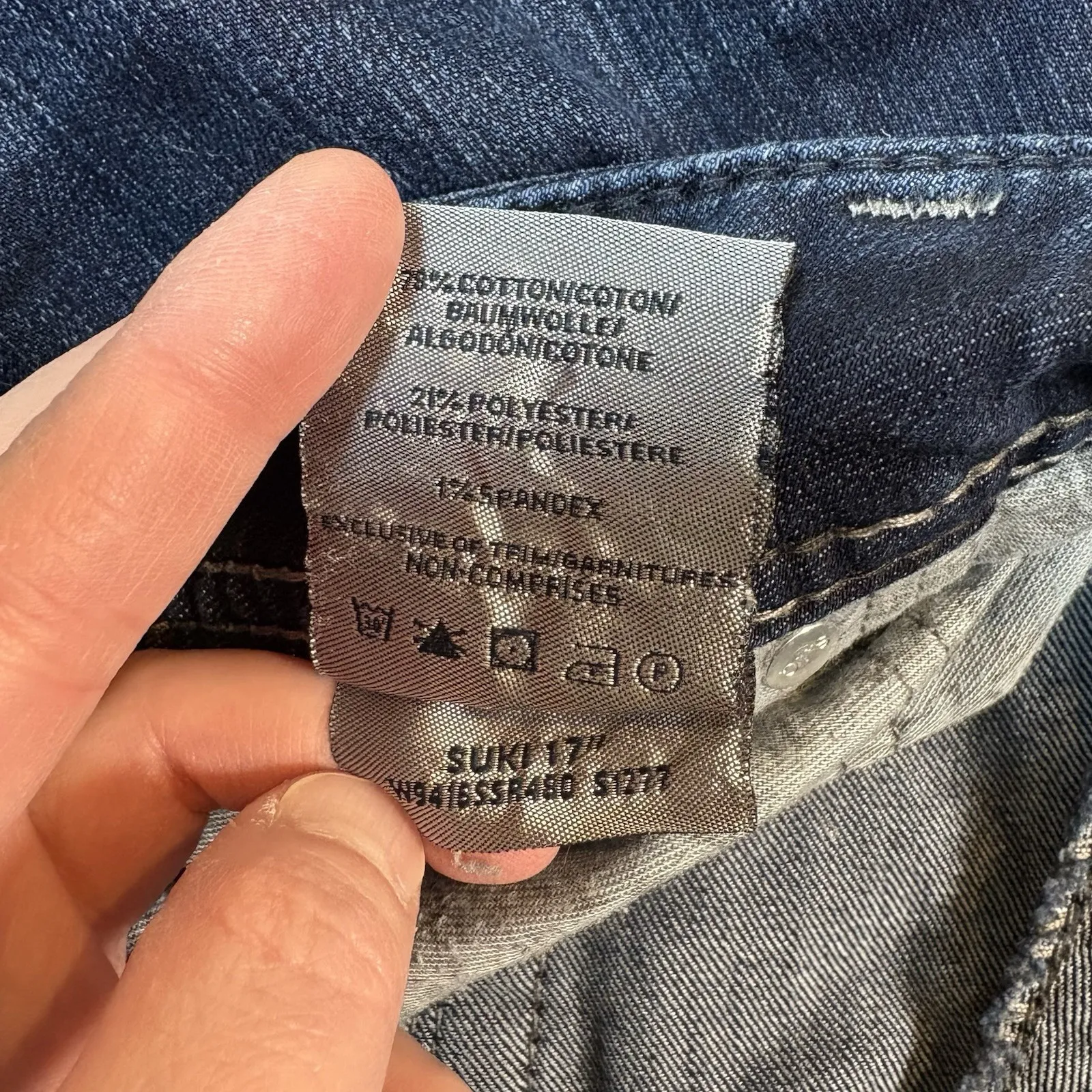 Silver Jeans Co Jeans Womens 22 Blue Dark Wash Suki 17 Bootcut Size undefined - Image 7