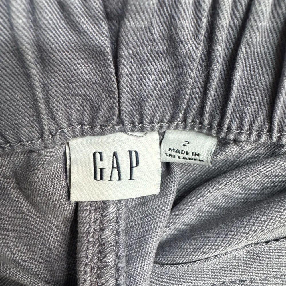 NWT Gap Women’s Blue Gray Cargo Joggers Size 2 - Image 7