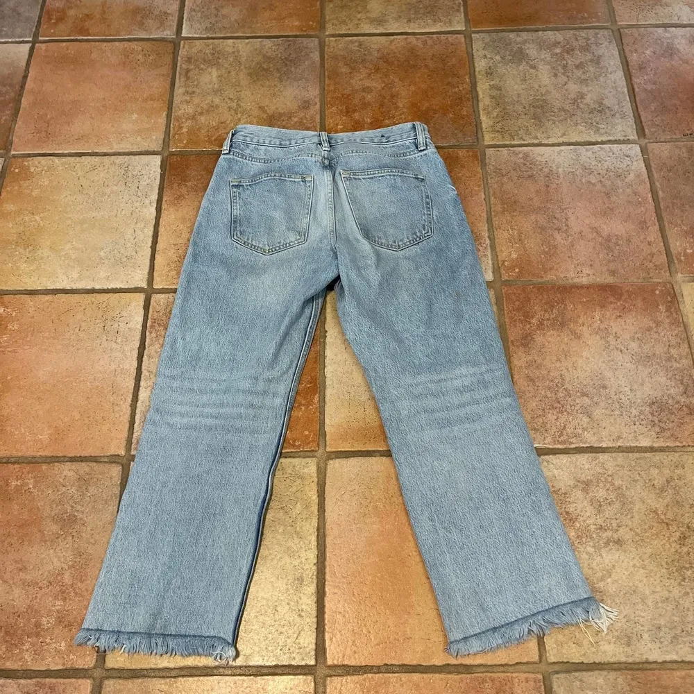All saints, busted knee, distressed him wide leg, jeans, size 26 - Image 5