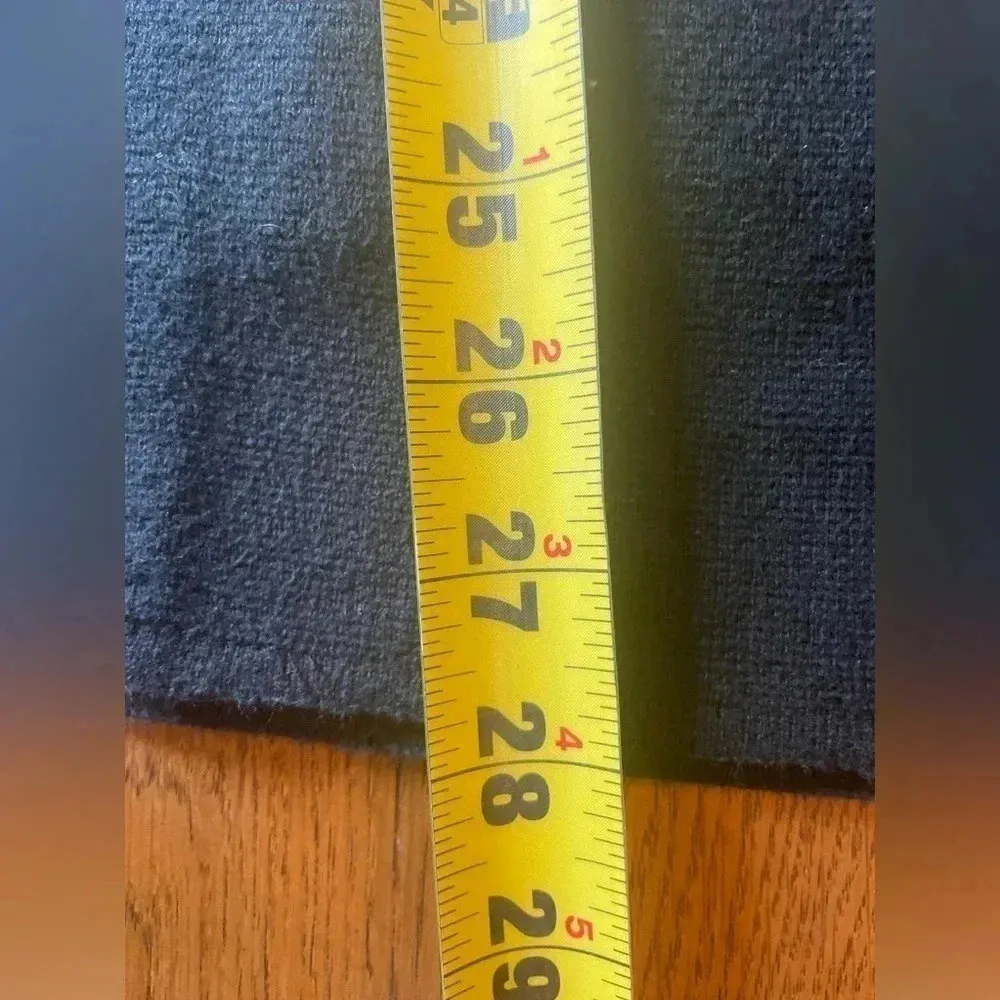 J crew Sweater Blazer Black Women‎ EUC Medium Cotton - Image 7