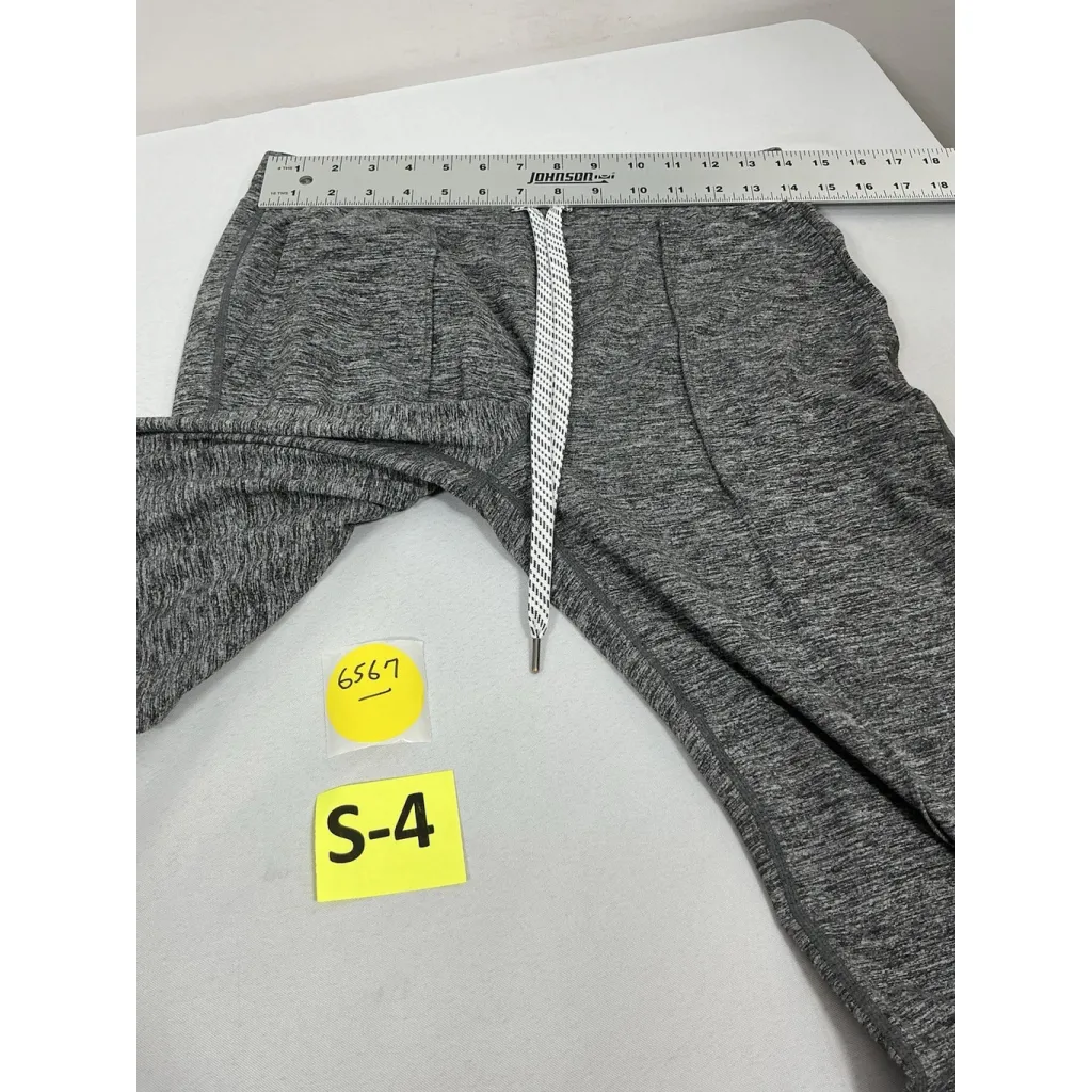 Womans Favorite Soft Pants Pullon Athletic Pants Medium Black Gray - Image 5