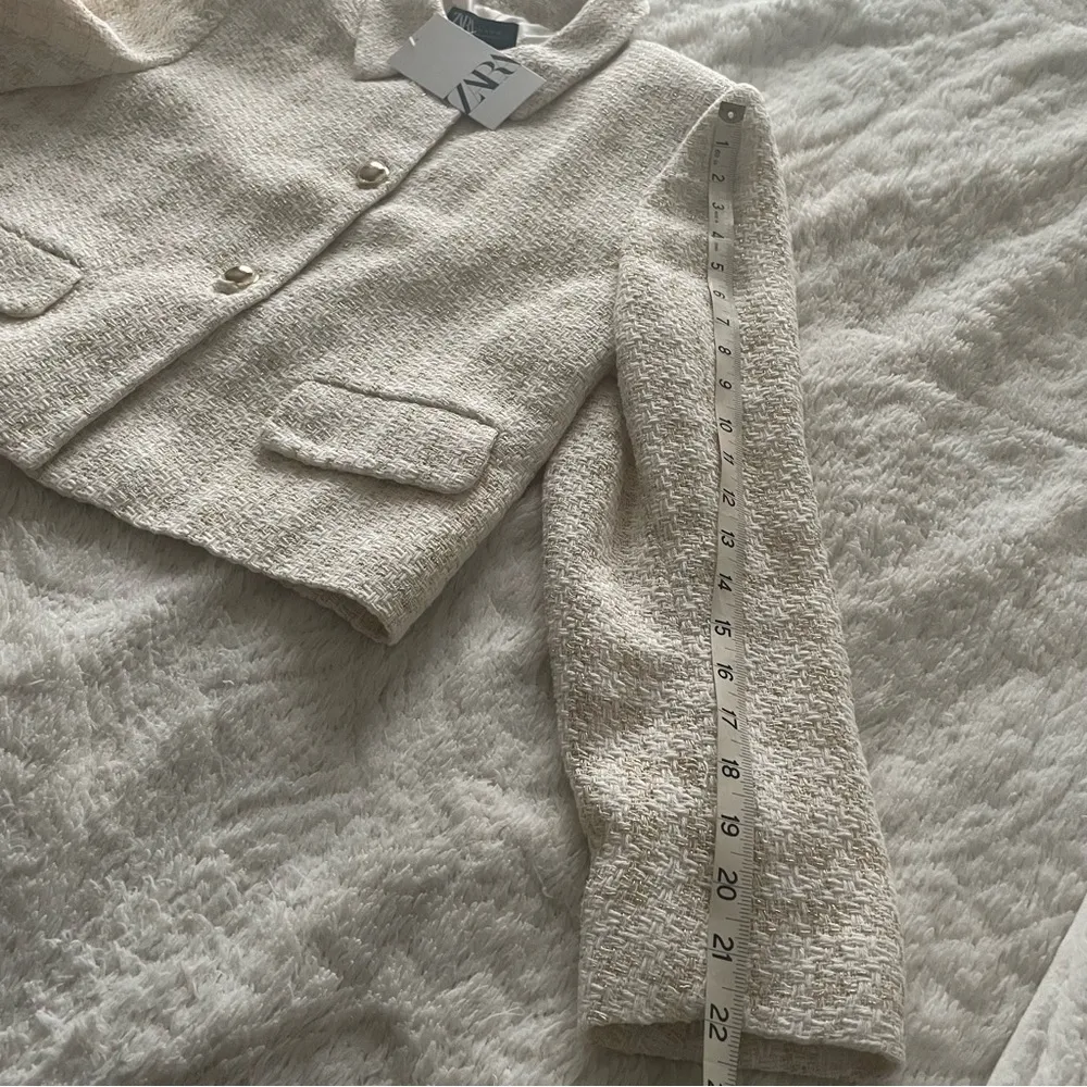 NWT  textured plaid blazer - Image 10