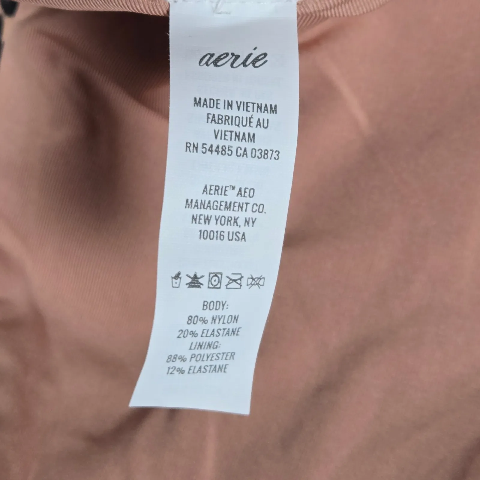 Aerie Cheekier Bikini Bottoms Leopard Print Tan Black XS High Cut Swimwear - Image 7