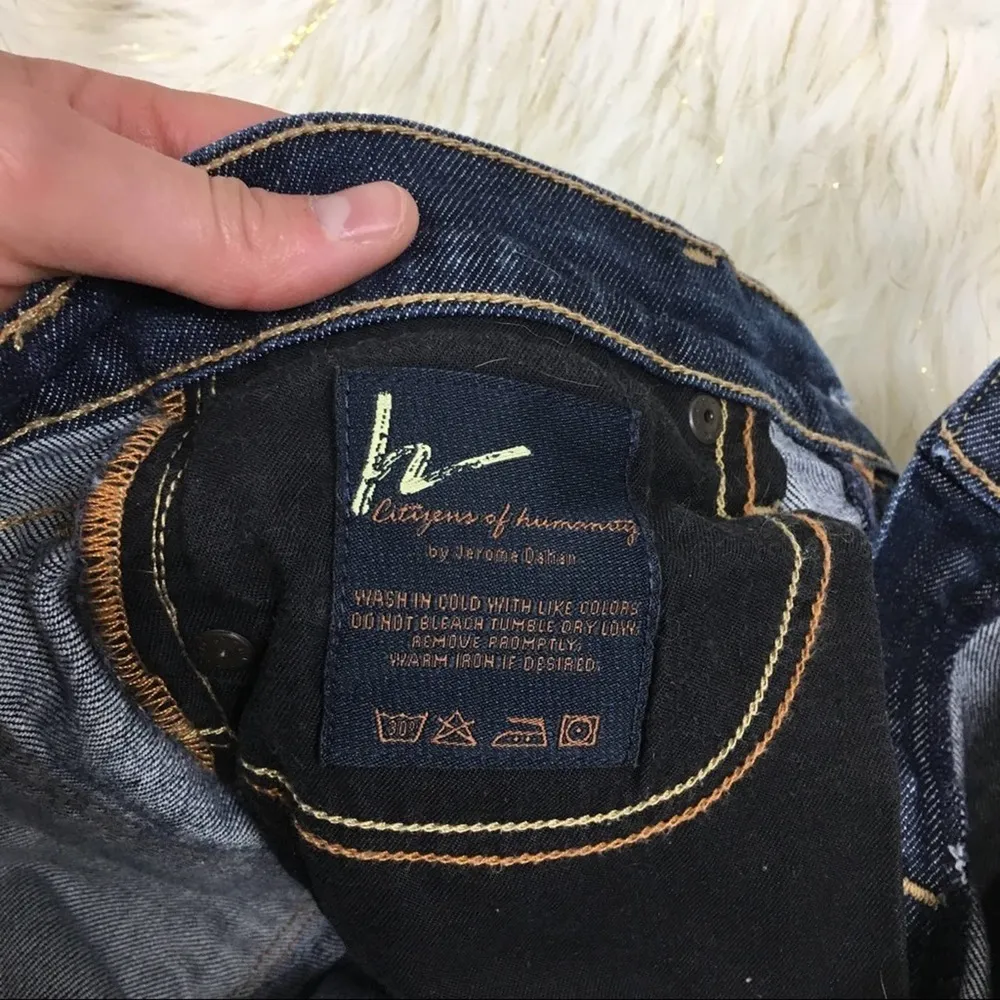 Vintage C.O.H. Kelly Stretch #063 Low Waist Cropped Jeans-28 - Image 19