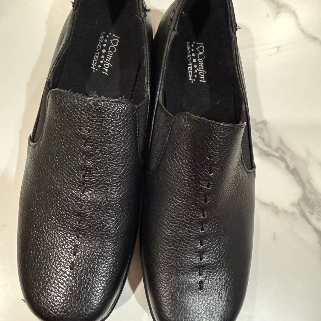 Black Leather Slip - Image 6