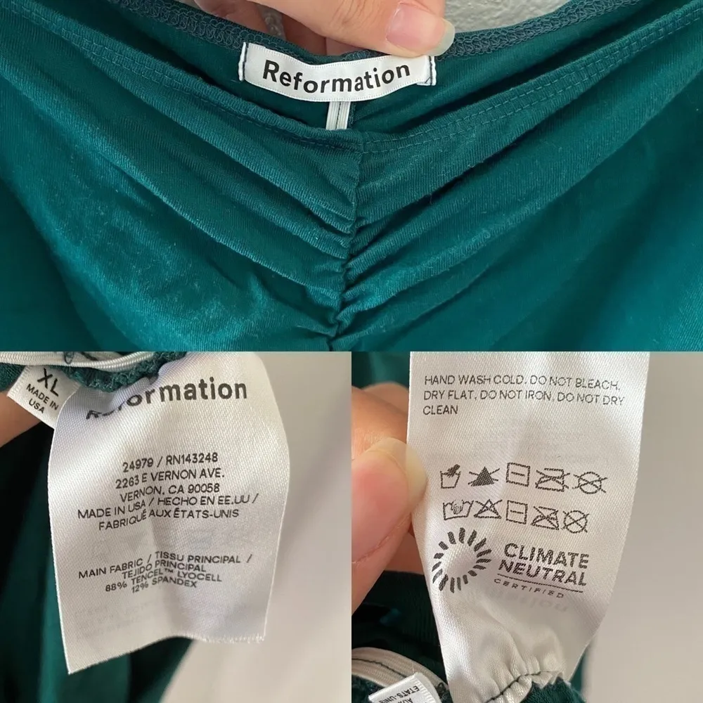 Reformation Esra Top XL - Image 4