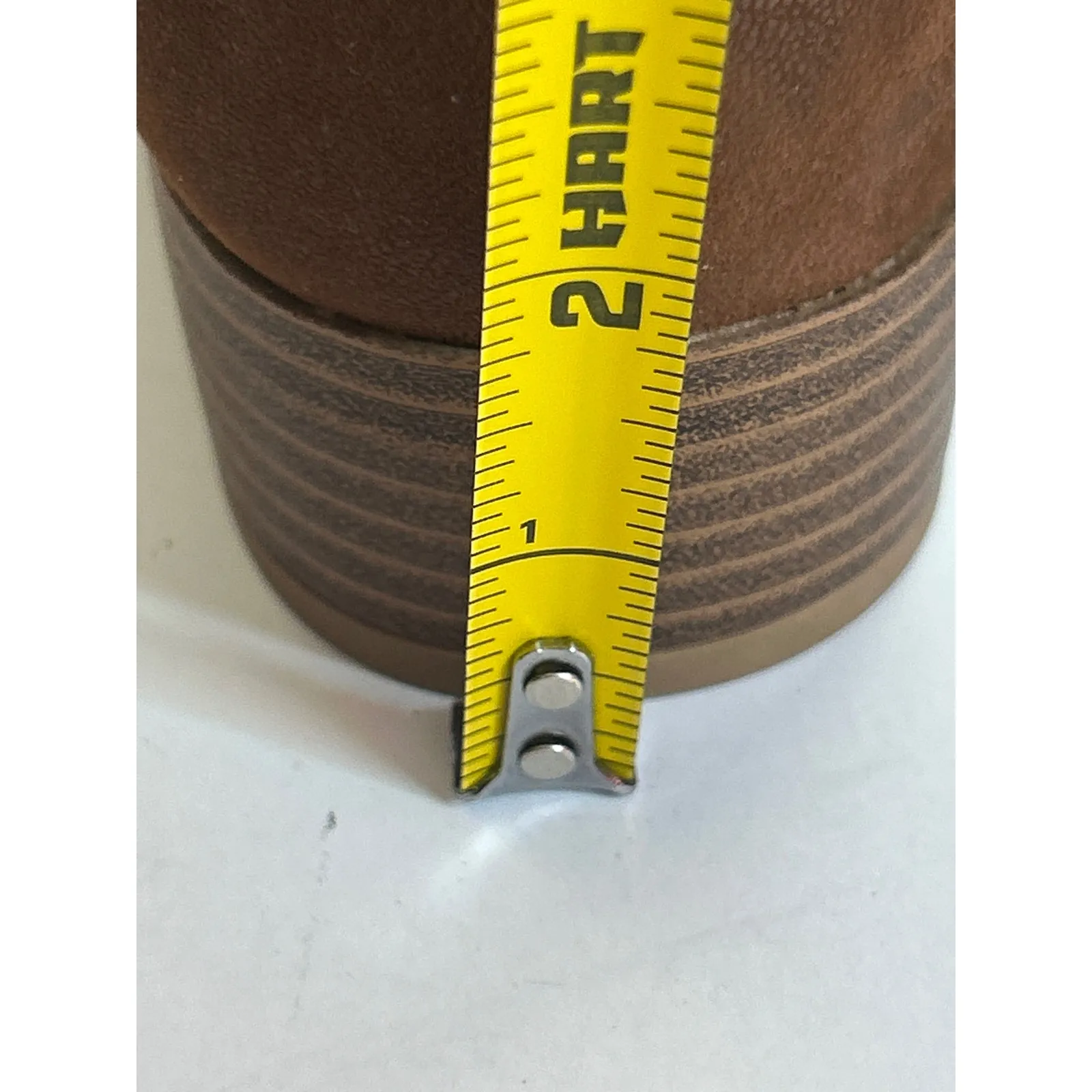 MIA Women's Brown Faux Suede Over The Knee Boots Size 7M - Image 11