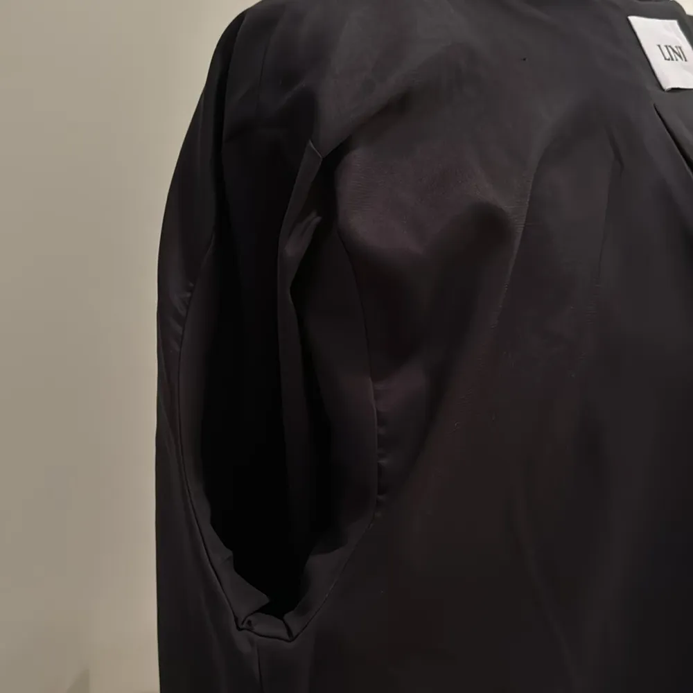 Lini Red Autumn Tweed Paneled Jacket Blazer Black Size L - Image 12