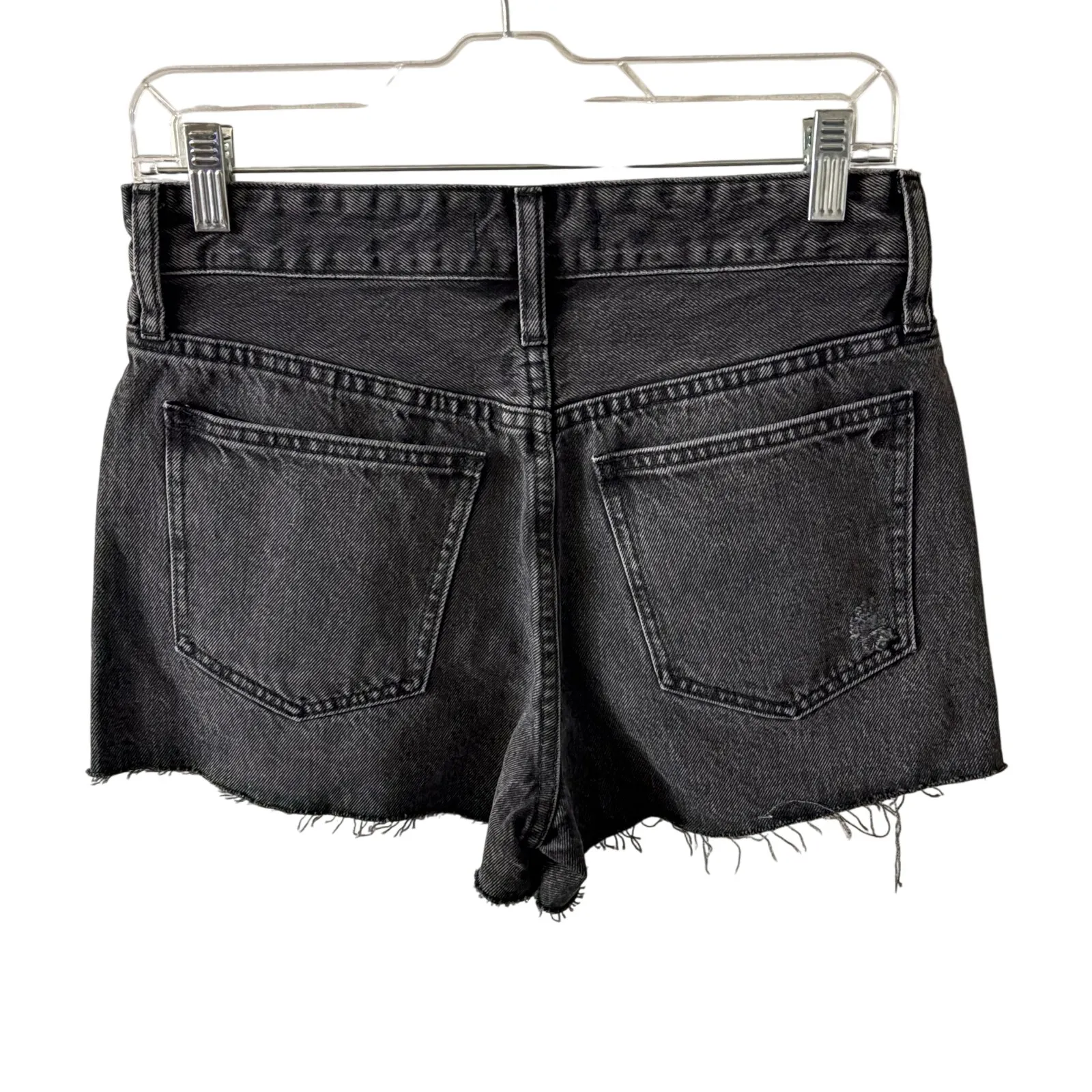 Madewell Relaxed Denim Jorts Shorts 25 Women’s Haywood Wash Black ND683 - Image 3