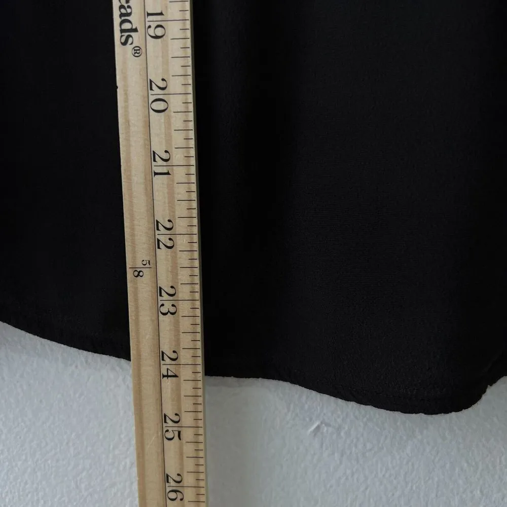 J Crew  V-Neck Button Blouse 3/4 Sleeve Women Size Small Preppy Business Classic - Image 10