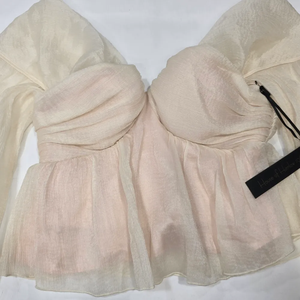 House of Harlow  1960 X REVOLVE Burna Blouse in Cream - Image 3