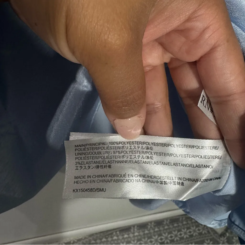 NWT Keepsake Let Me Be Dress In Pale Blue Size‎ XS - Image 8