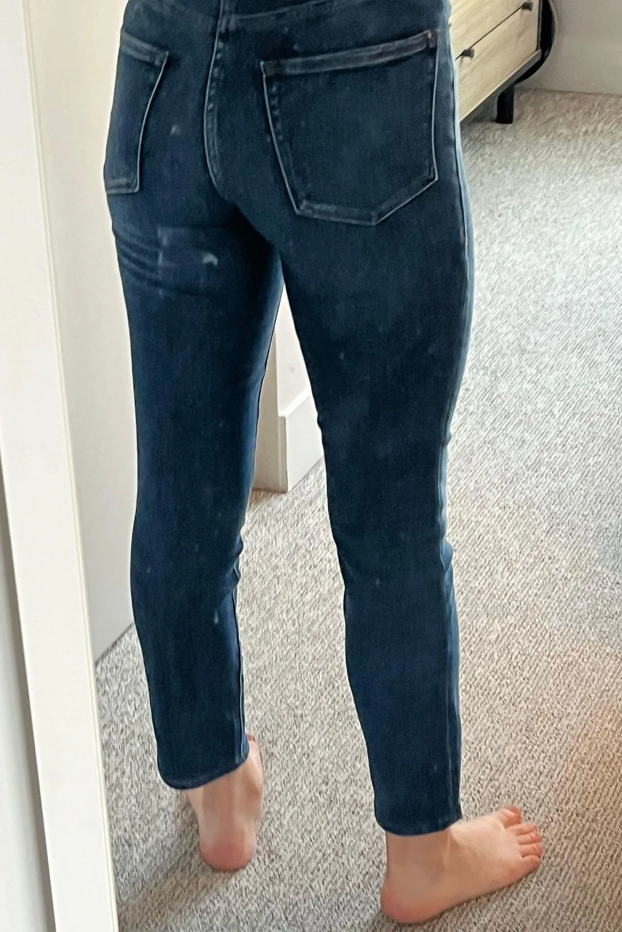 Good American Good Legs Cigarette Jeans - Image 3