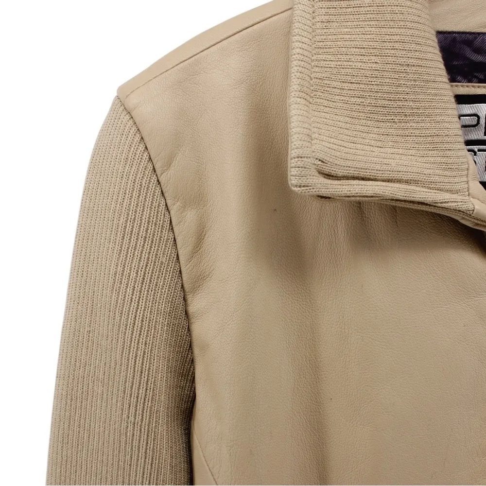Vintage Pelle Studio Wilson's Leather Granola Girl Penny Lane Jacket Size L Tan Size L - Image 5