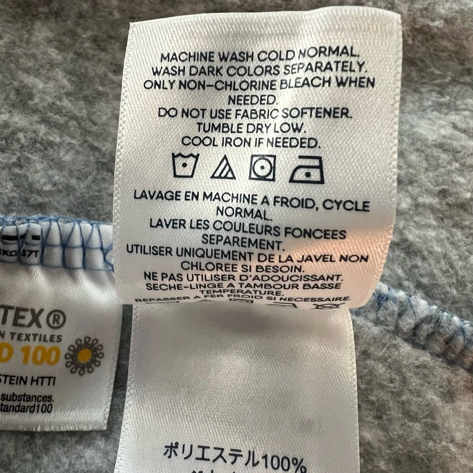 Lands End Women Blazer Medium Fleece Lined Jacket Herringbone - Image 5