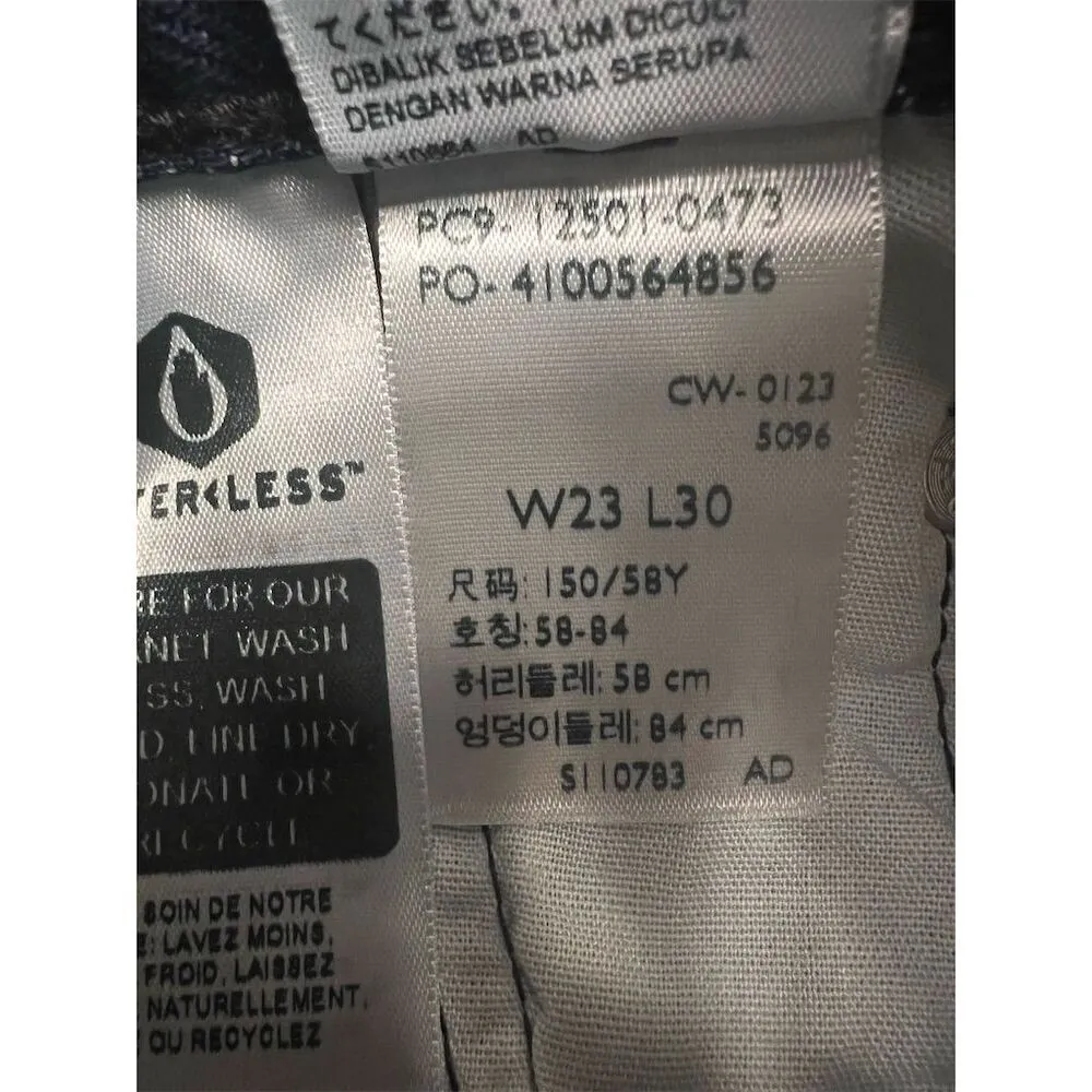 NWT Levi's 501 Original Women's Jeans Size 23 x 30 Straight Leg Distressed - Image 11