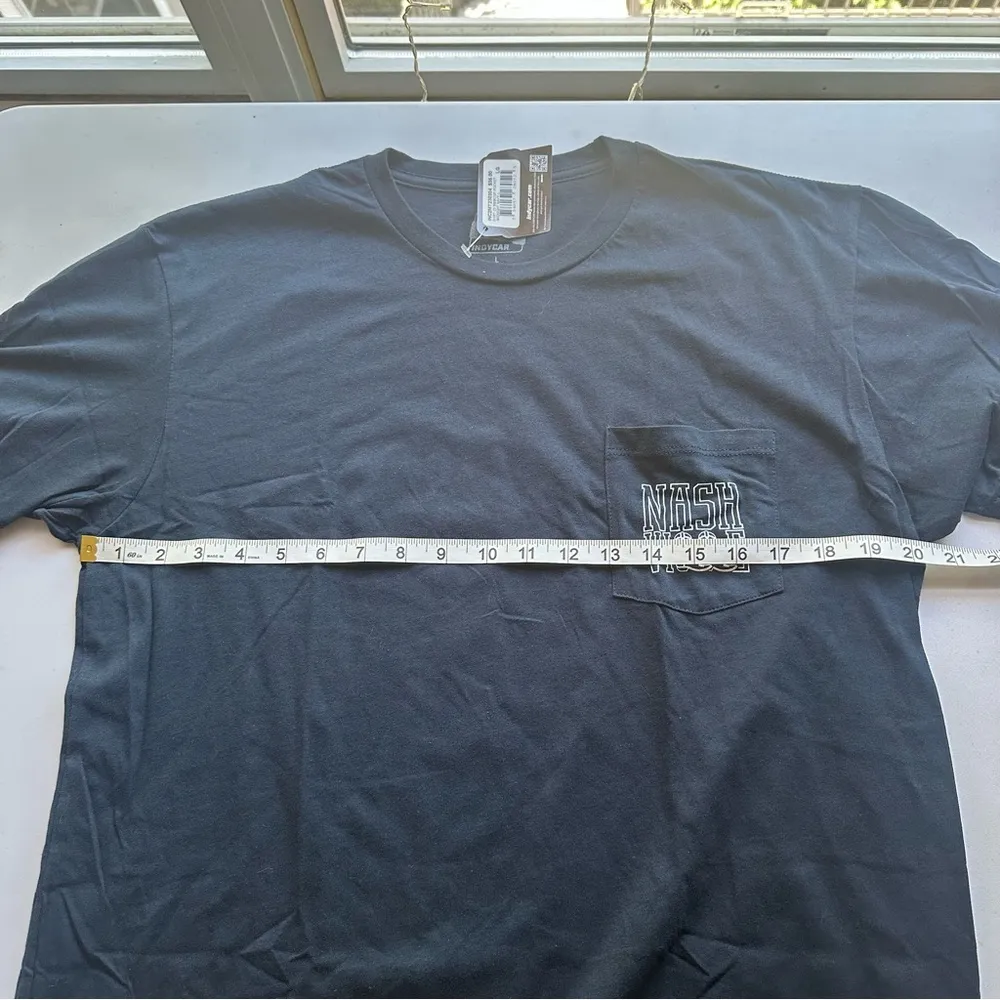 Indycar Women’s Navy Blue Nashville Cowboy Pocket Tee Size L NWT Size L - Image 6