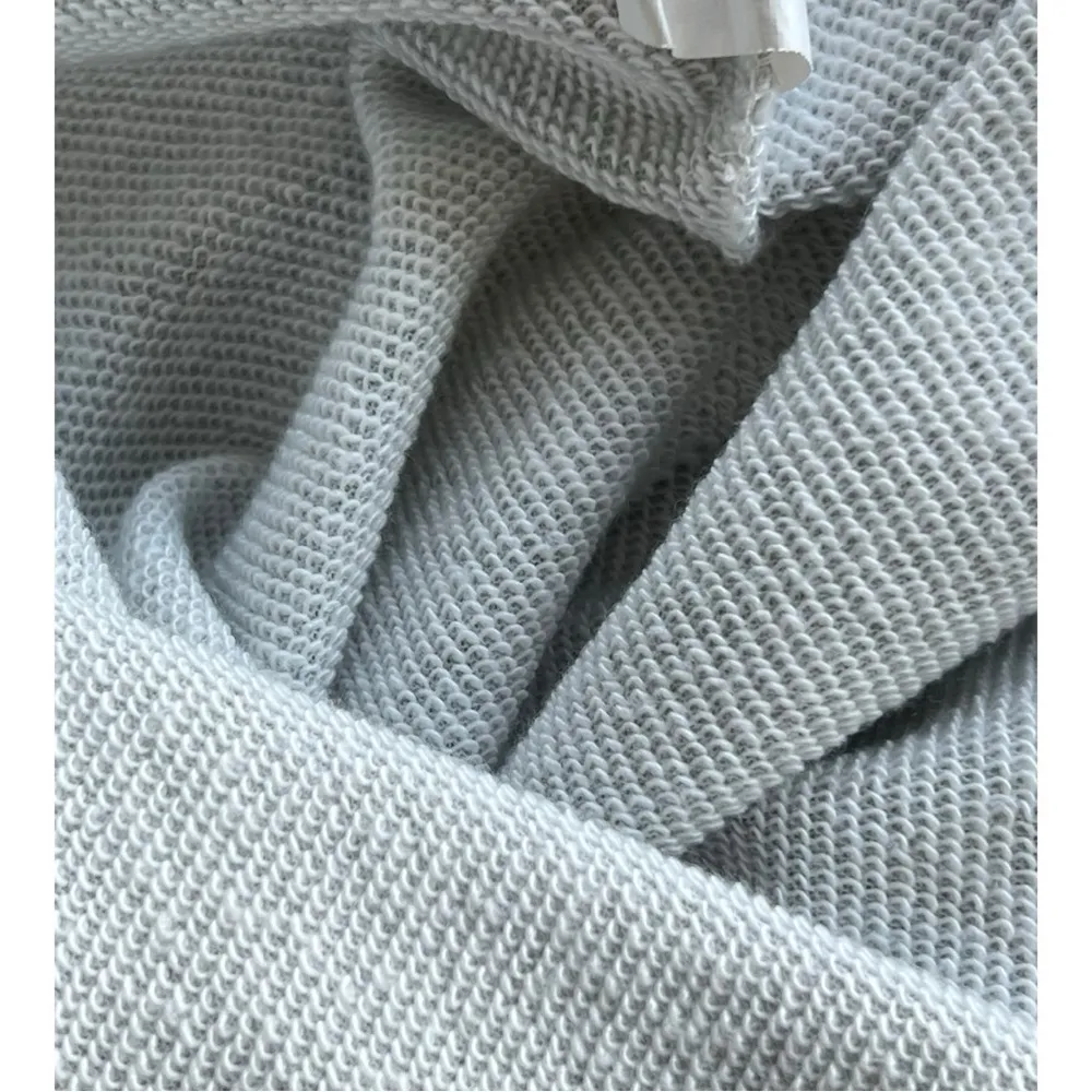 Women's Homebody sweater silver grey funny long sleeve light fabric mom size s . - Image 5