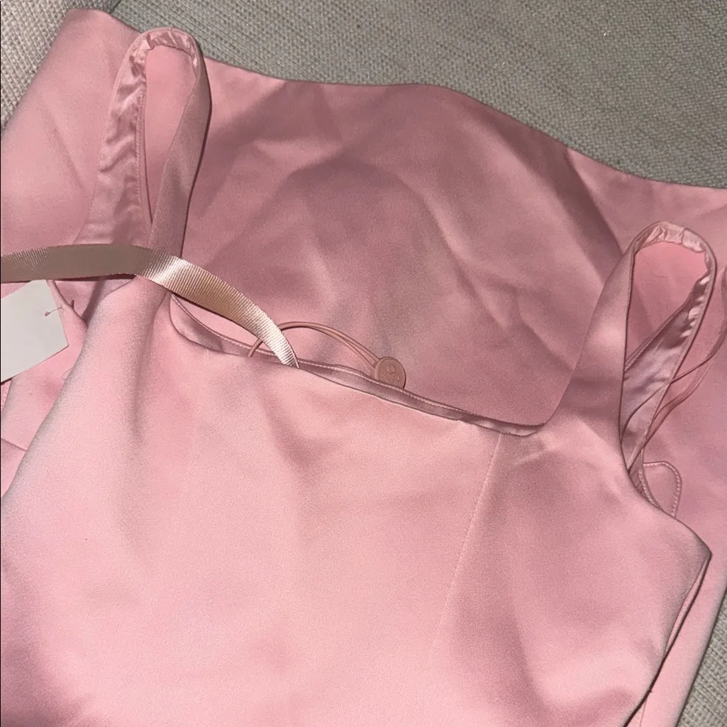 NWT House of CB Cosette Sleeveless Satin Cocktail Minidress
HOUSE OF CB - Image 7