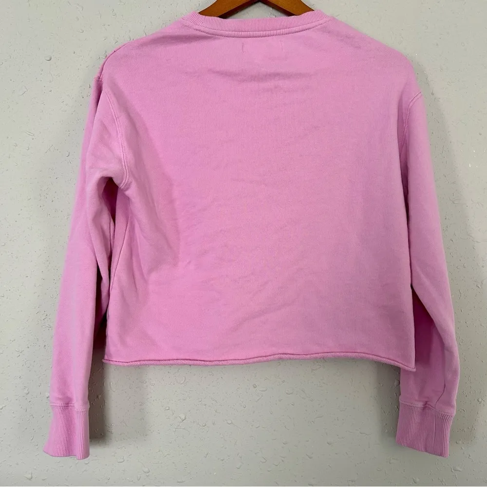 Spiritual Gangster Pink Do All Things With Love Sweatshirt XS Valentine’s Day - Image 6