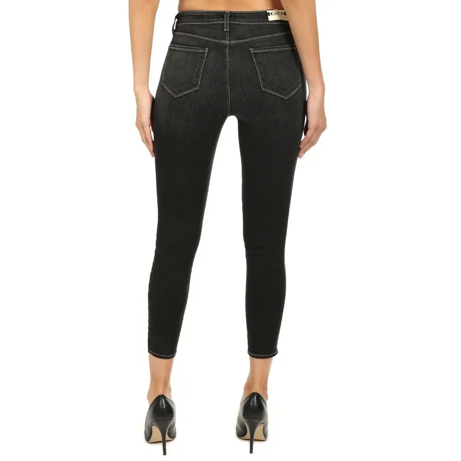 L'Agence Jeans Margot Skinny High‎ Rise Faded Carbon Size 28 - Excellent - Image 5