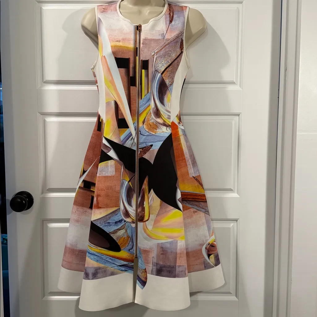 Clover canyon fit and flare dress medium - Image 4