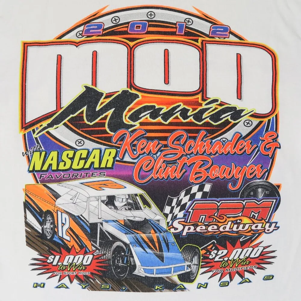 Racing Double Sided Graphic Tee Shirt - Image 5