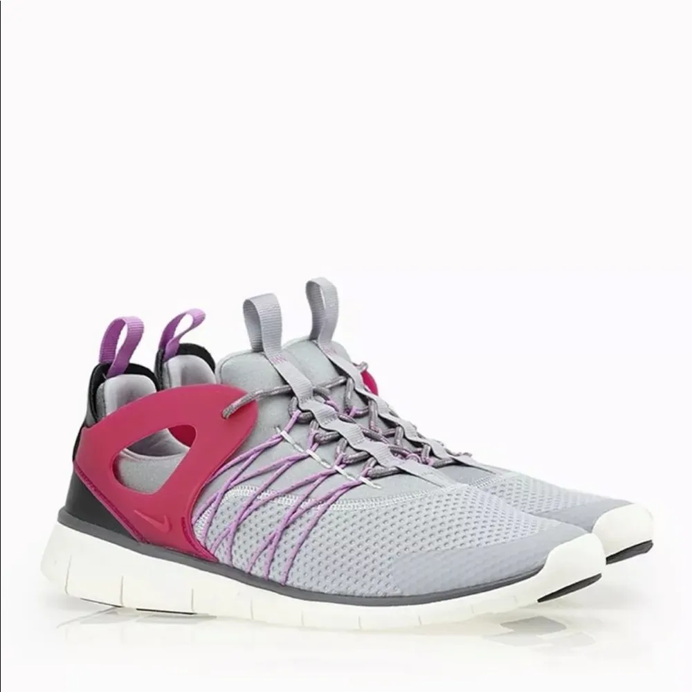 nike • free viritous wolf grey fuchsia size 9 - Image 24
