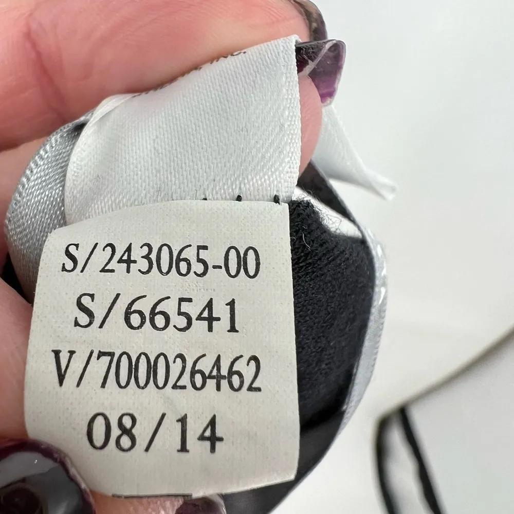 Athleta 243065 Womens Black Solstice Tee Ruched Dress Knit Stretch size medium - Image 11