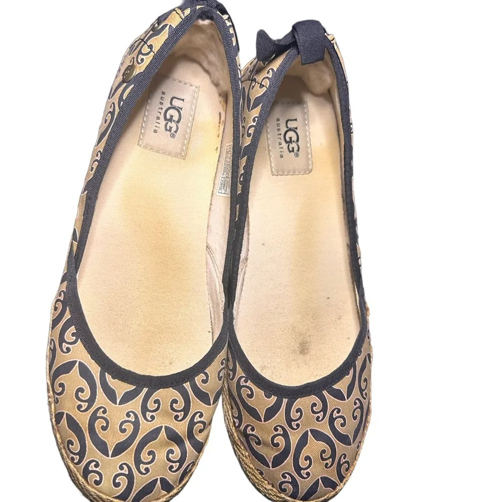 UGG Australia Shoes Womens 8.5 Indah Marrakesh Espadrilles Multicolor 1002691 - Image 9