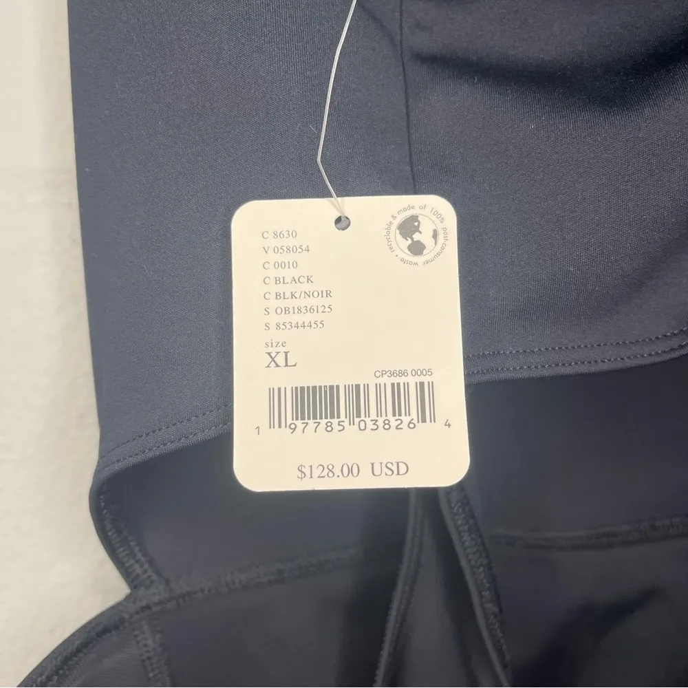 NWT Free People Movement Back It Up Skortsie Active Dress in Black Women’s XL - Image 12